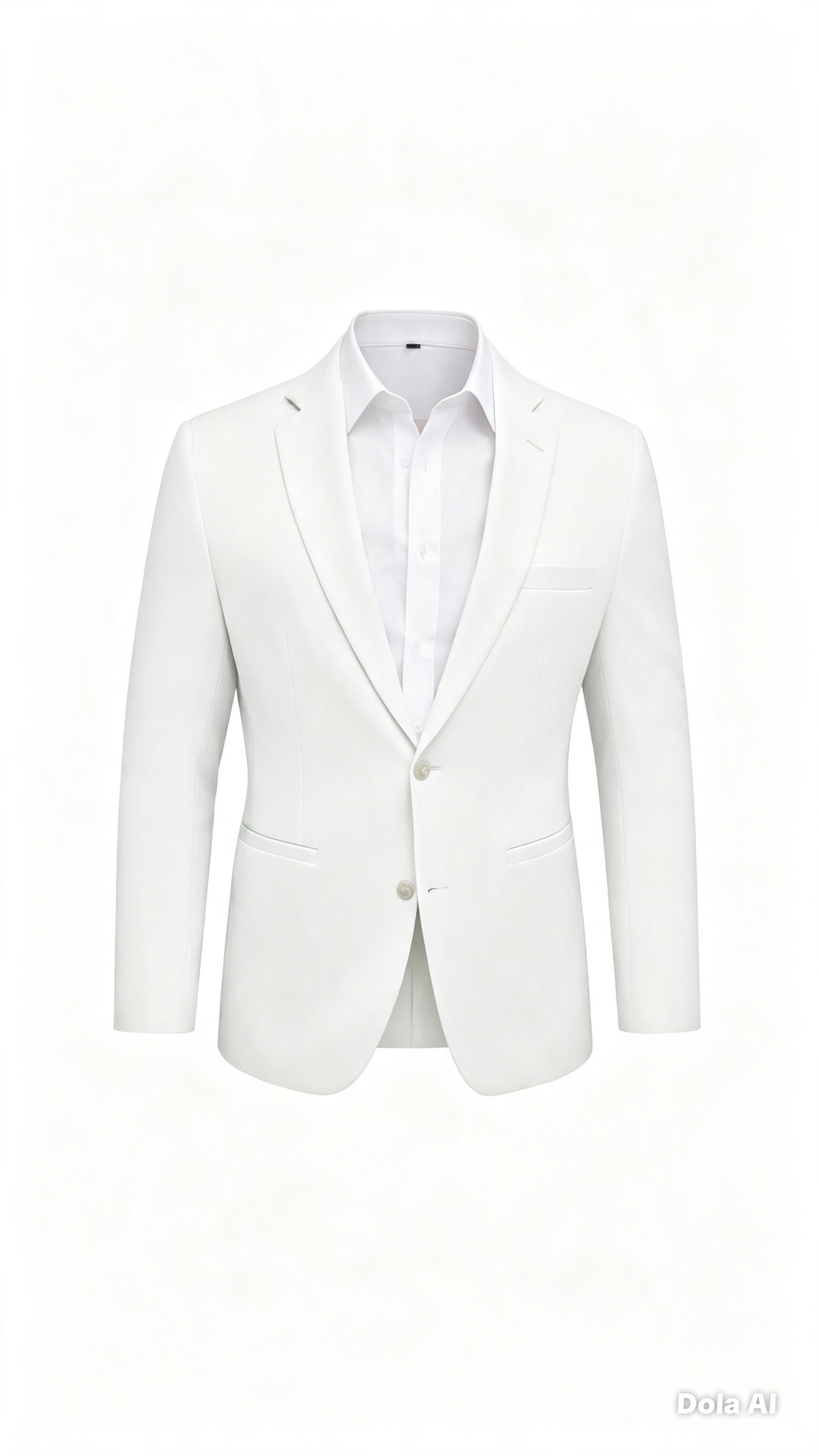 Traje blanco elegante para hombre _ Blazer y pantalón corto moderno y comodo