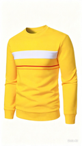 Sudadera Amarilla con Rayas