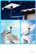 soporte resistente para starlink Gen 3 _ Montaje en pared o techo para todo crima