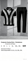 Conjunto Canmisa Polo . pantalones