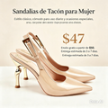 Sandaria de tacón