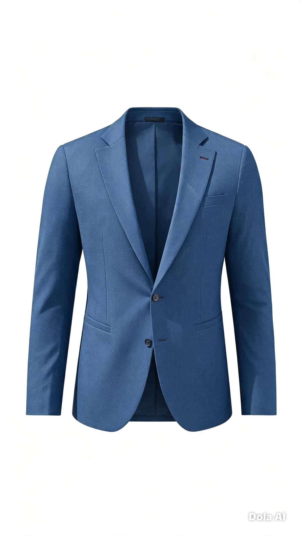 Blazer azul denim para hombre _ Ligero transpirable, lavable a máquina, ideal para diario o negocios