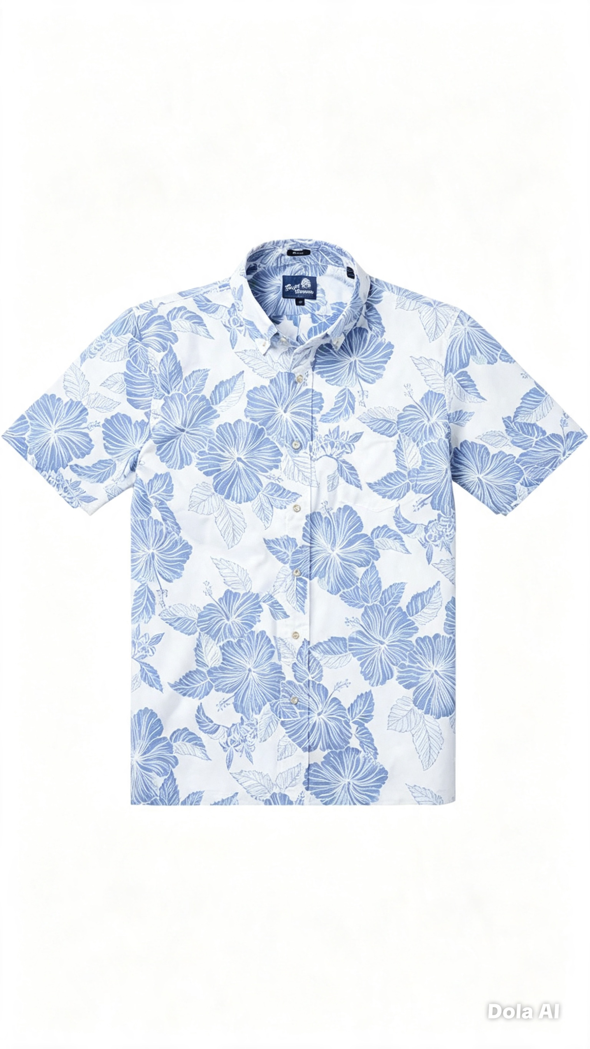 canmisa casual de manga corta _Estilo tropical, tela fresca y cómoda