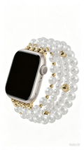 Correa Elegante Perlas para apple Watch