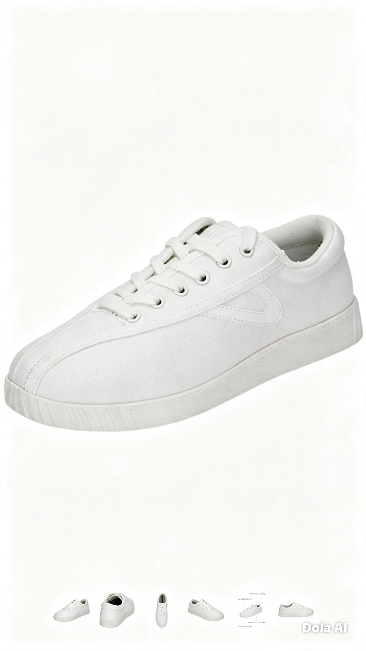 zapatos casuales blancos de lona_Cómodos ligeros y versátiles