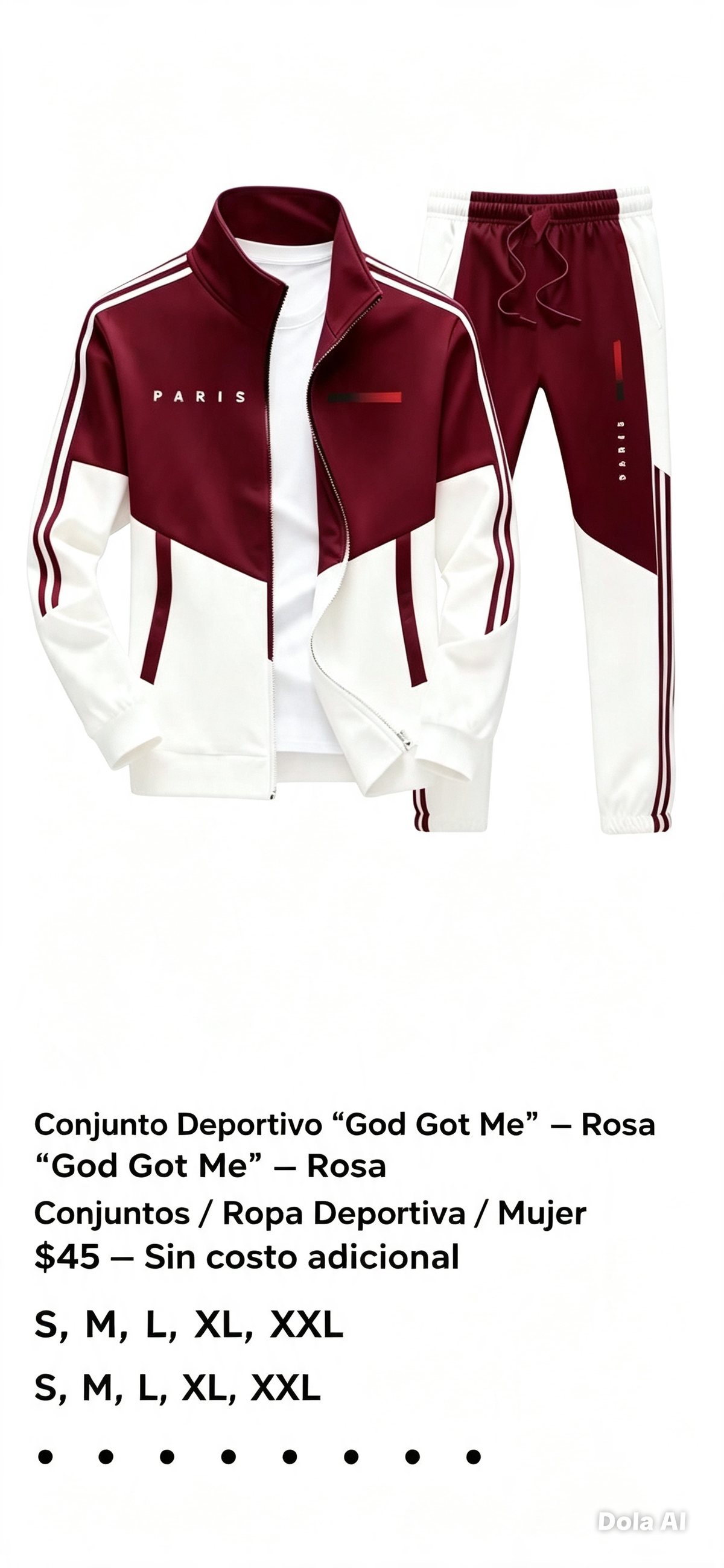 Conjunto Paris Burdeos